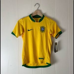 Youth Nike Brazil Soccer Jersey
